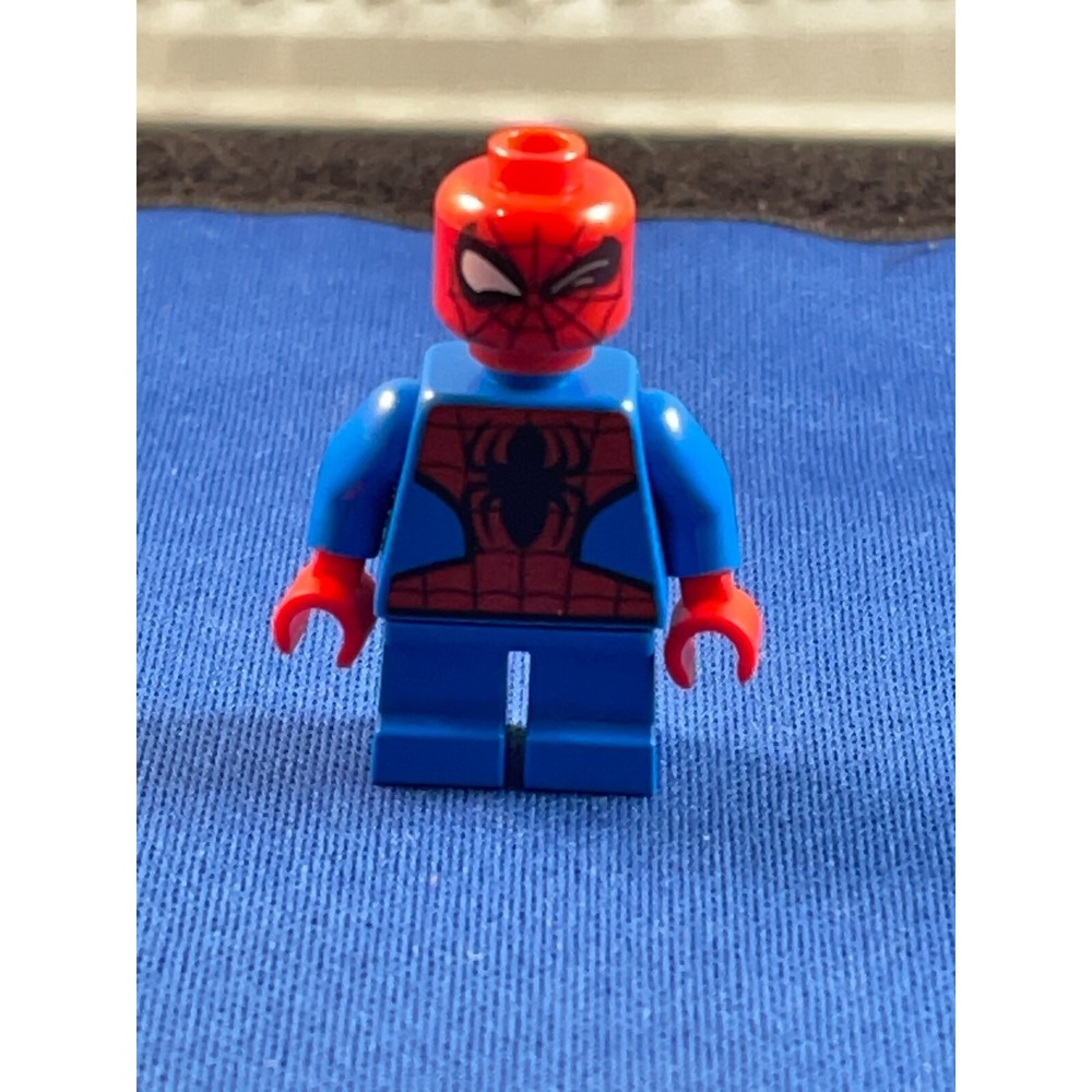 2012 Lego Marvel Super Heroes Little Figure Spider Man Toy Black Web Pattern